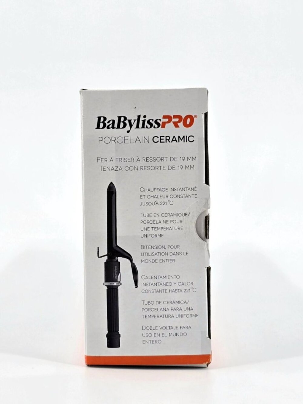 Babylisspro Curling Iron 0.75 in Spring Porcelain Ceramic Professional 3/4" - Picture 8 of 8